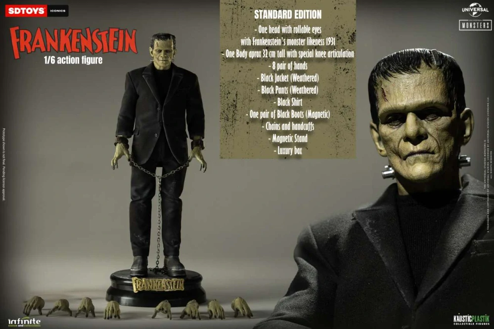 Figurka Frankenstein's Monster 1/6 Action Figure Standard Edition