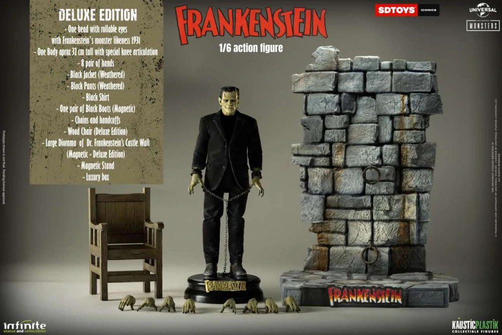 Figurka Frankenstein's Monster 1/6 Action Figure Deluxe Edition