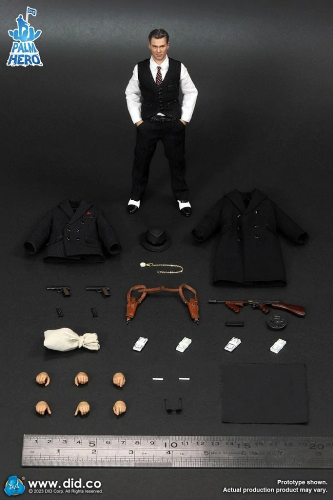 Figurka Chicago Gangster John -1/12 Palm Hero Series Figure