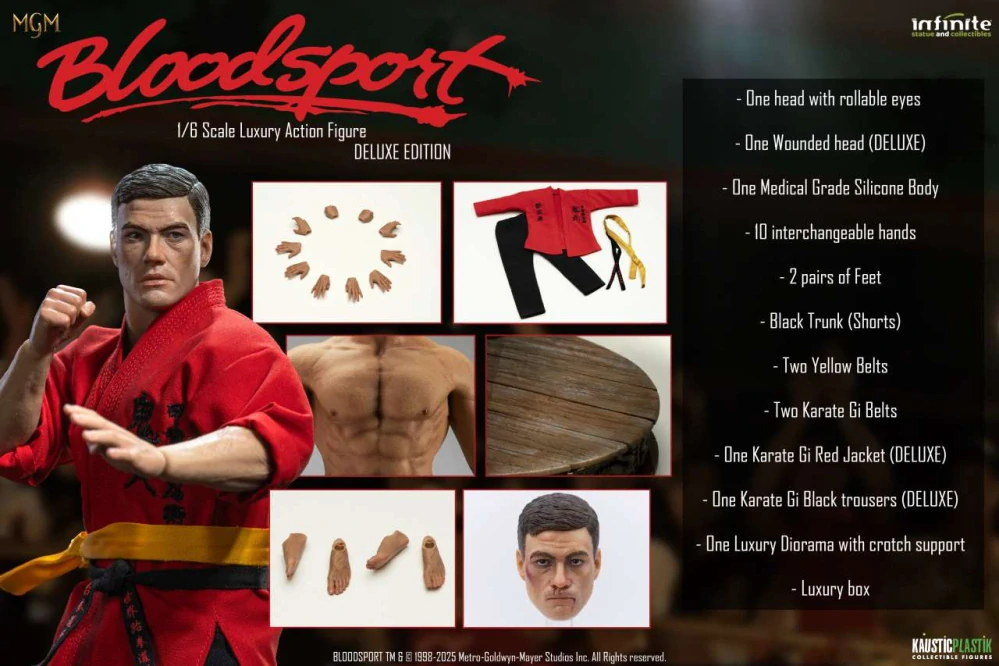 Figurka Bloodsport Frank Dux 1/6 Action Figure Deluxe Edition