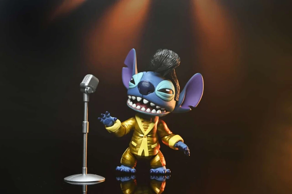 Figurka Ultimate Gold Suit Elvis Stitch - Lilo & Stitch Action Figure 