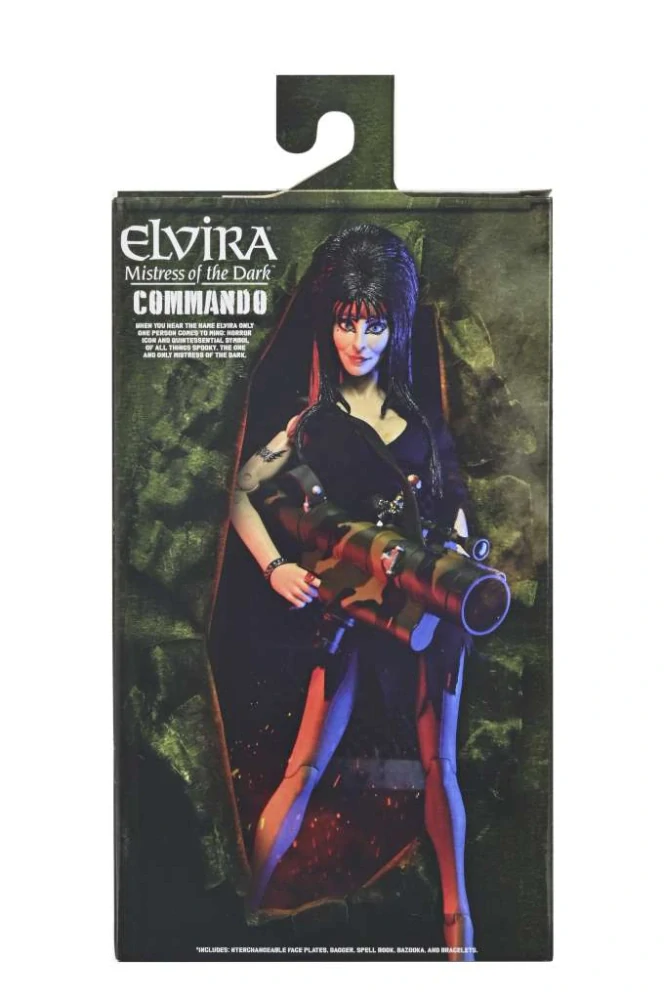 Figurka Commando Elvira - Elvira: Mistress of the Dark Clothed Action Figure