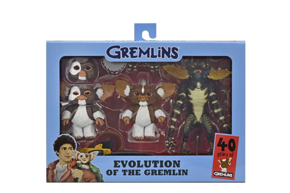 Figurky Gremlins Action Figures Evolution of a Gremlin 40th Anniversary Box Set