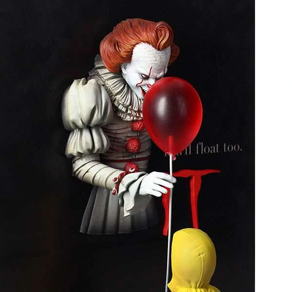 Soška Pennywise & Georgie - It Poster PVC Figure