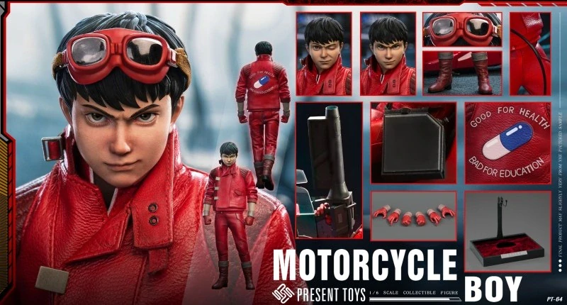 Figurka Kaneda (Motorcycle Boy) - Akira 1/6 Action Figure