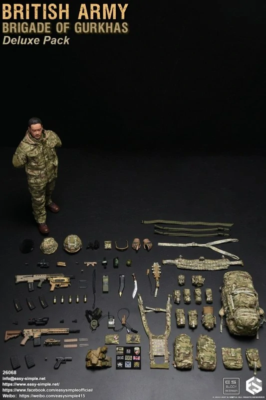 Figurka Brigade of Gurkhas - British Army 1/6 Deluxe Action Figure