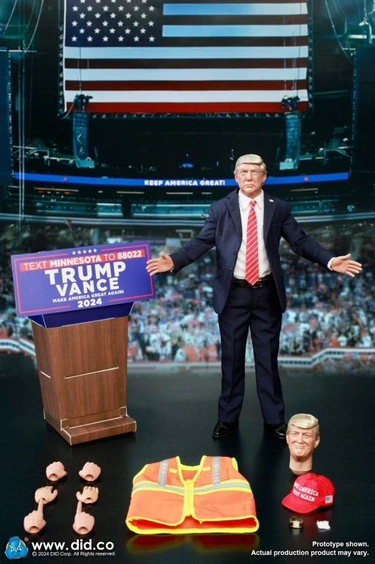 Figurka Donald Trump - 47th President 1/6 Action Figure