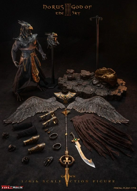Figurka Golden Horus God Of The Sky 1/6 Action Figure 