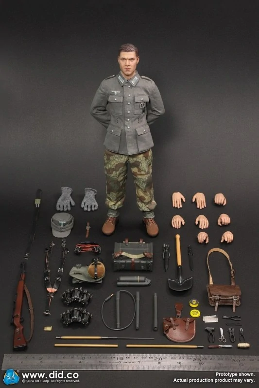 Figurka Jürgen Neumann - German WH Mine Detector 1/6 Action Figure