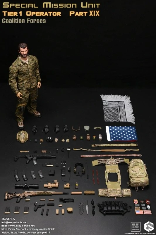 Figurka Coalition Forces - SMU Tier1 Operator Part XIX 1/6 Action Figure