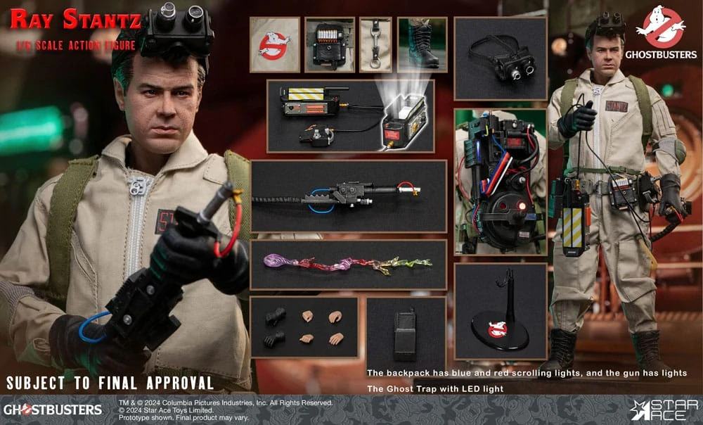 Figurka Ray Stantz - Ghostbusters (1984) Action Figure 1/6