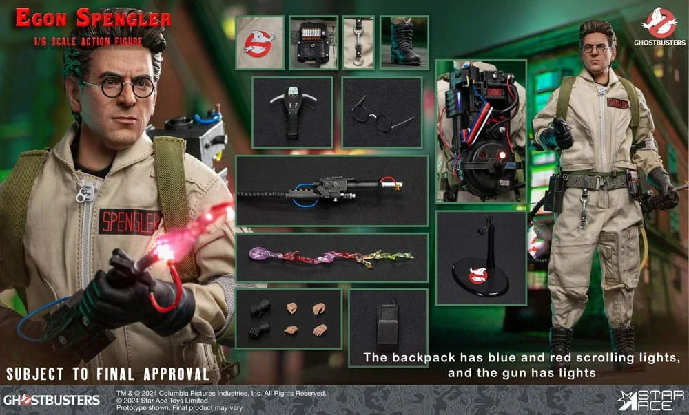 Figurka Egon Spengler - Ghostbusters (1984) Action Figure 1/6