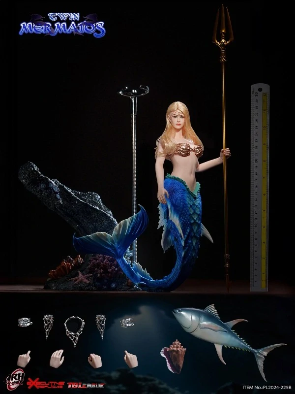 Figurka Sharleze (Human Skin) - Twin Mermaids 1/6 Action Figure 