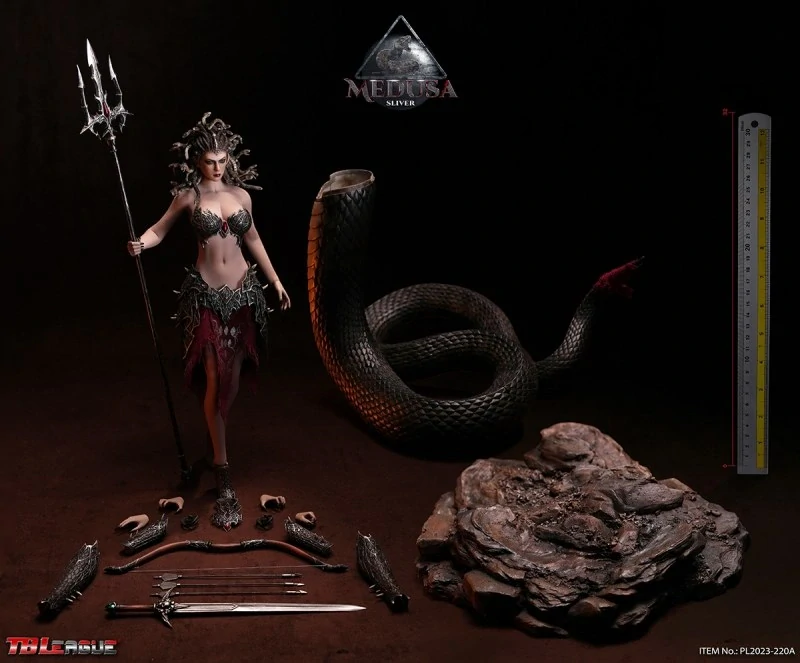 Figurka Medusa Action Figure 1/6 Silver Edition