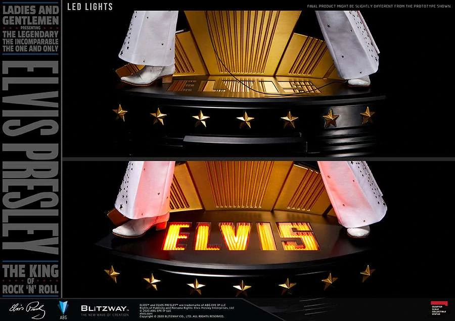 Soška Elvis Presley Superb Scale Hybrid Statue 1/4