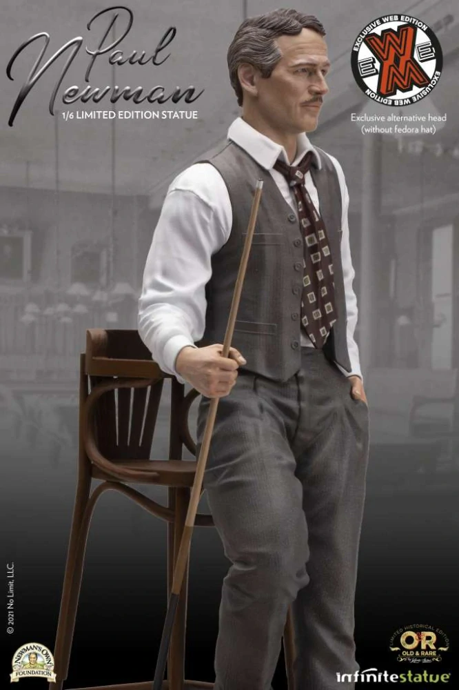 Soška PAUL NEWMAN OLD&RARE 1/6 EXCLUSIVE RESIN STATUE