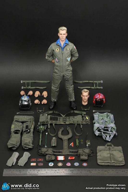 Figurka Iceman & Goose (US Navy Fighter F-14 Pilot Tom Kazansky & Nick Bradshaw) - Top Gun 1/6 Action Figure