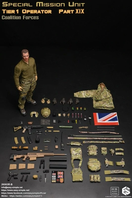 Figurka Tier1 Operator Part XIX SMU - Coalition Forces 1/6 Action Figure