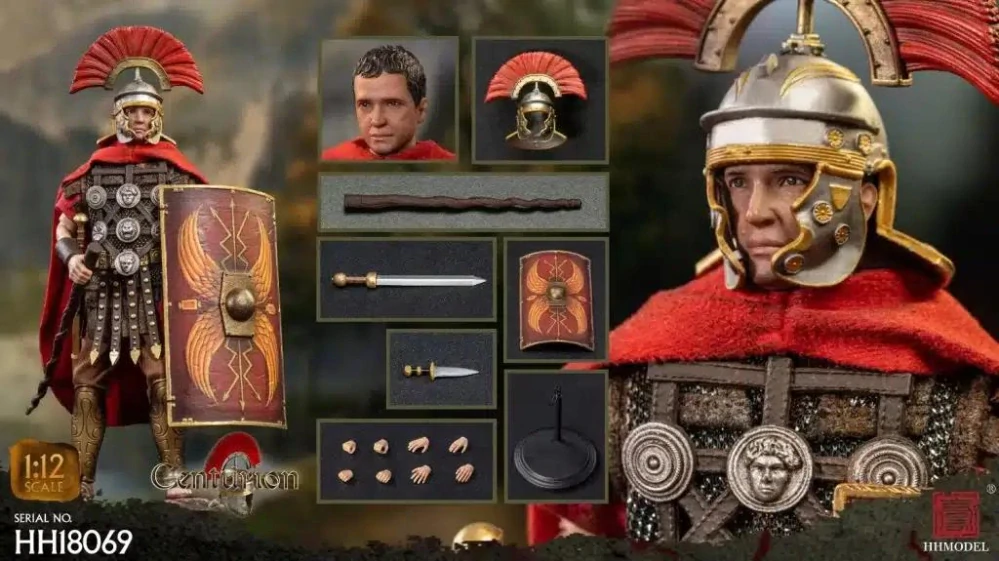 Figurka Imperial Legion Centurion - Rome Imperial Legion 1/12 Action Figure 