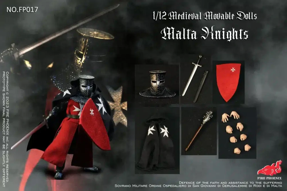 Figurka Malta Knight 1/12 Action Figure
