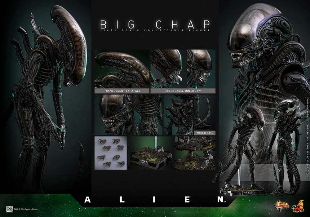 Figurka Big Chap - Alien Movie Masterpiece Action Figure 1/6
