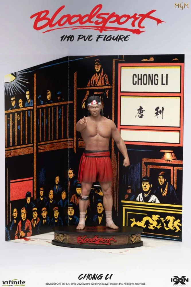 Soška Chong Li - Bloodsport 1/10 PVC Figure Icon X
