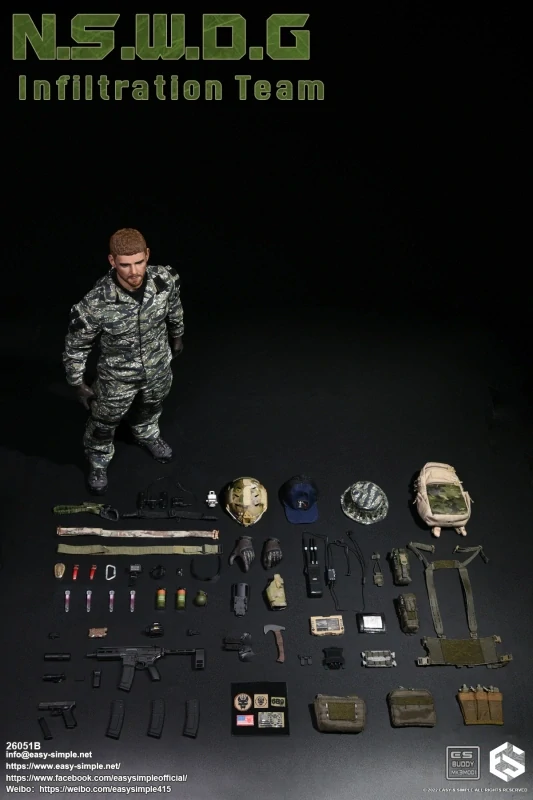 Figurka Infiltration Team - N.S.W.D.G 1/6 Action Figure