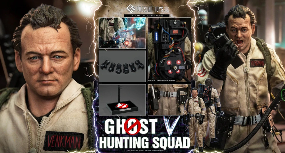 Figurka Peter Venkman (Ghost Hunting Squad) - Ghostbusters 1/6 Action Figure