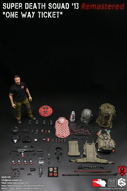 Figurka Super Death Squad 13 Remastered - "One Way Ticket" 1/6 Action Figure