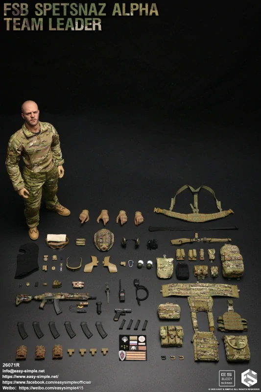 Figurka Team Leader - FSB Spetsnaz Alpha 1/6 Action Figure