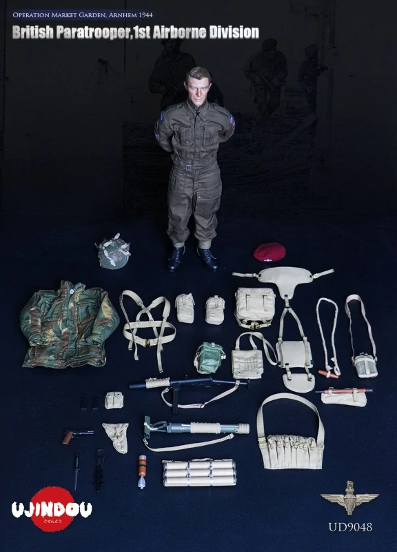 Figurka British Paratrooper 1st Airborne Division 1/6 Action Figure
