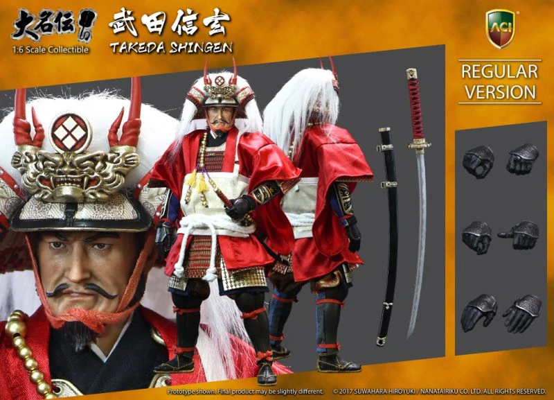 Figurka Takeda Shingen 1/6 Action Figure