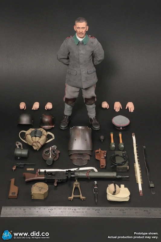 Figurka Arthur - MG08 Machine Gunner WWI German Army 1/6 Action Figure