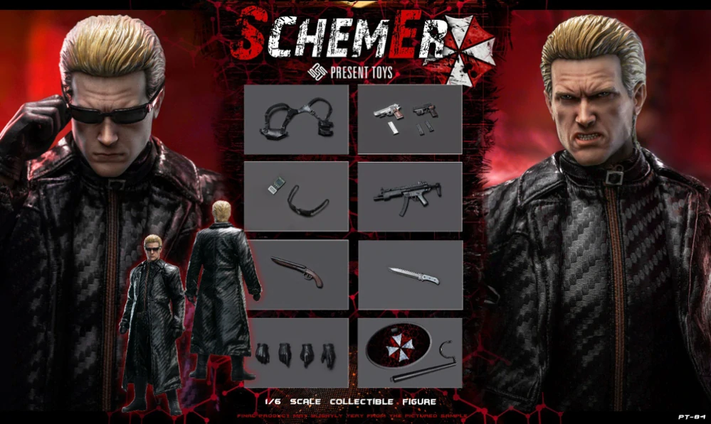 Figurka Albert Wesker (Schemer) - Resident Evil 5 Action Figure 1/6