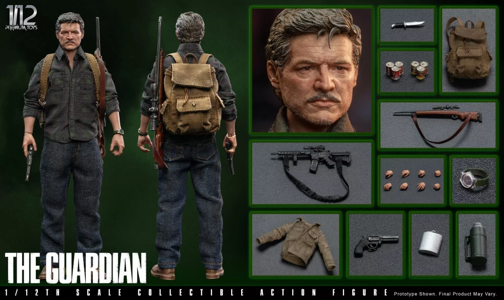 Figurka Joel Miller (The Guardian) - The Last of Us Action Figure 1/12