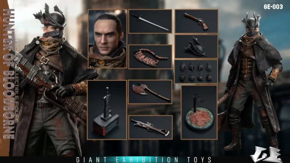 Figurka The Hunter (Hunter Of Bloodborne) - Bloodborne 1/6 Action Figure