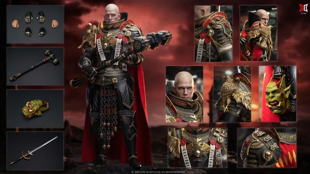 Figurka Warhammer 40,000: Inquisitor - Martyr (Alloy Imperial Inquisitor Martyr) 1/6 Action Figure