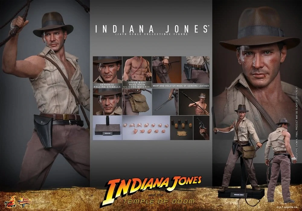 Figurka Indiana Jones Movie Masterpiece Action Figure 1/6