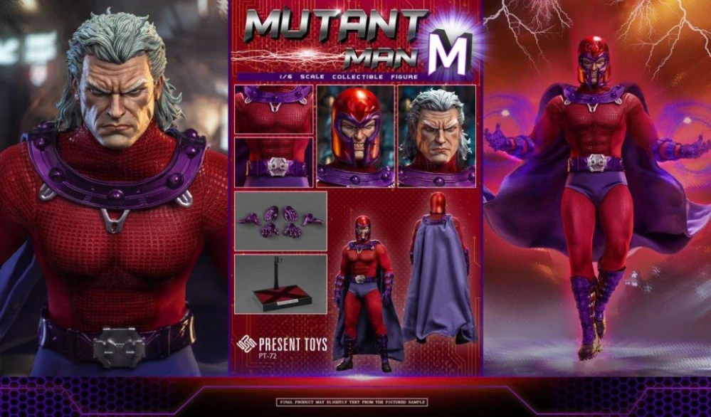 Figurka Magneto (Mutant Man) - Marvel X-Men Action Figure 1/6