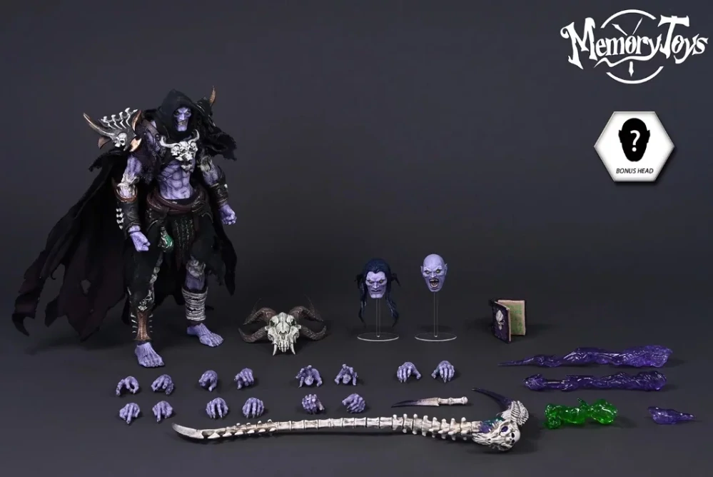 Figurka Undead Necromancer Baron - World Of Warcraft Action Figure