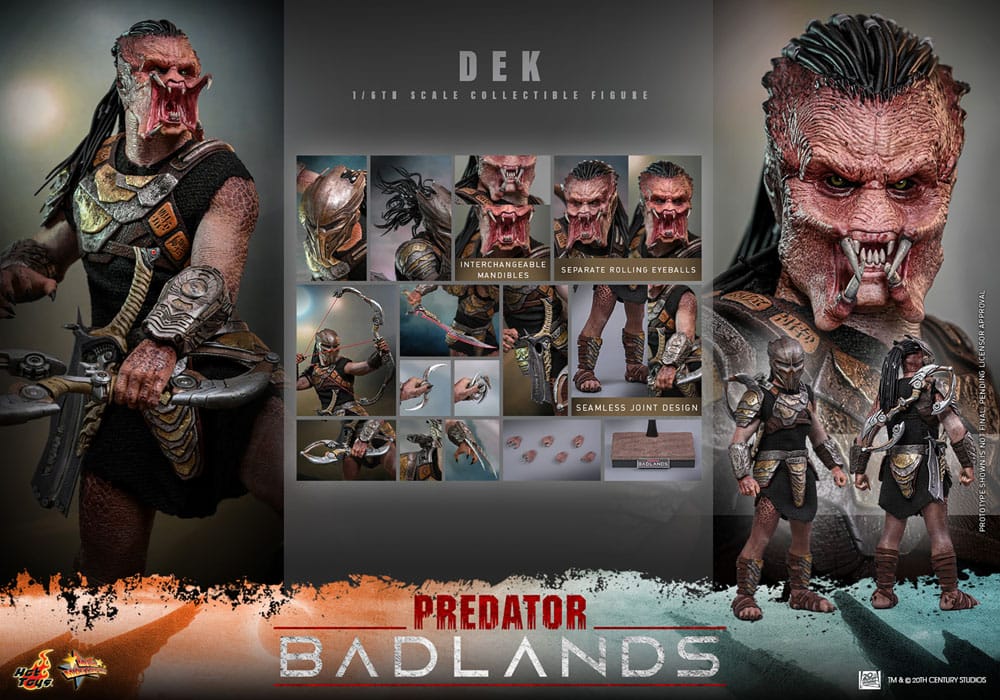 Figurka Dek - Predator: Badlands Movie Masterpiece Action Figure 1/6