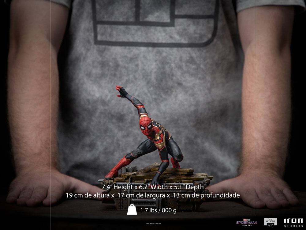 Soška Spider-Man: No Way Home BDS Art Scale Deluxe Statue 1/10 Spider-Man Peter #3