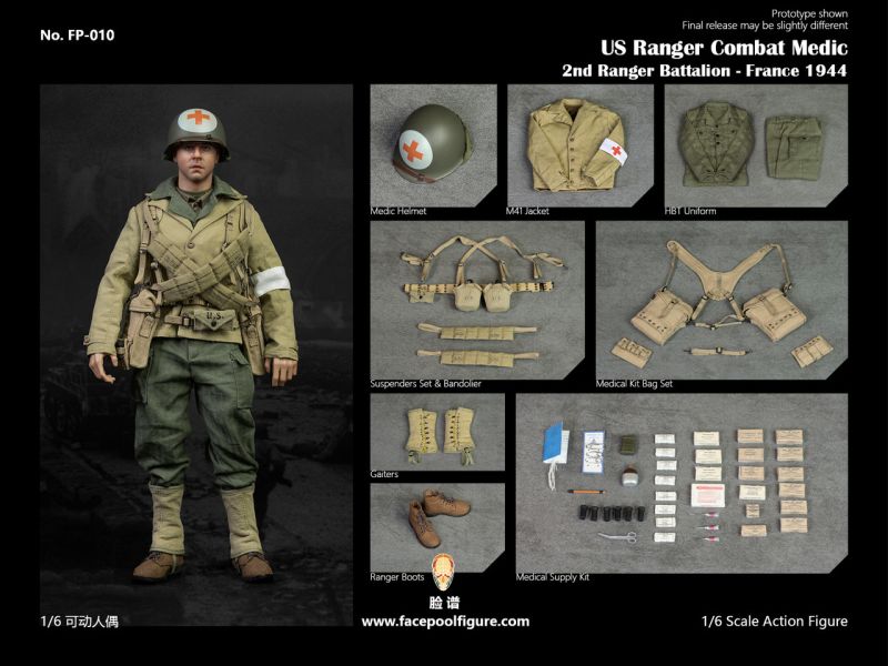 Figurka Medic Wade - Saving Private Ryan 1/6 Action Figure