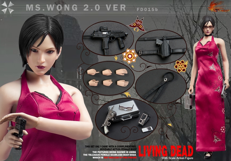 Sada pro 1/6 figurku Ada Wong 2.0 Ver. (Ms.Wong) - Resident Evil