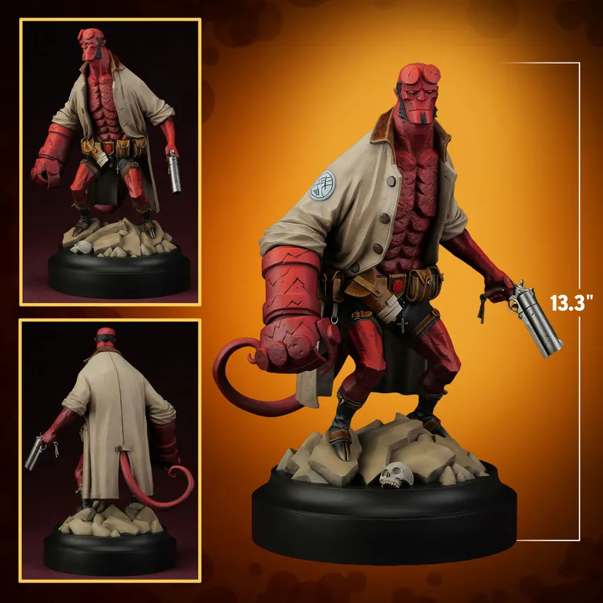 Soška Hellboy 1/6 Scale Statue