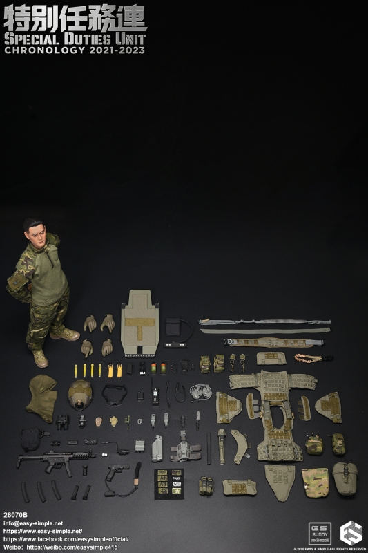 Figurka Special Duties Unit - Assault Team Chronology 2021-2023 1/6 Action Figure