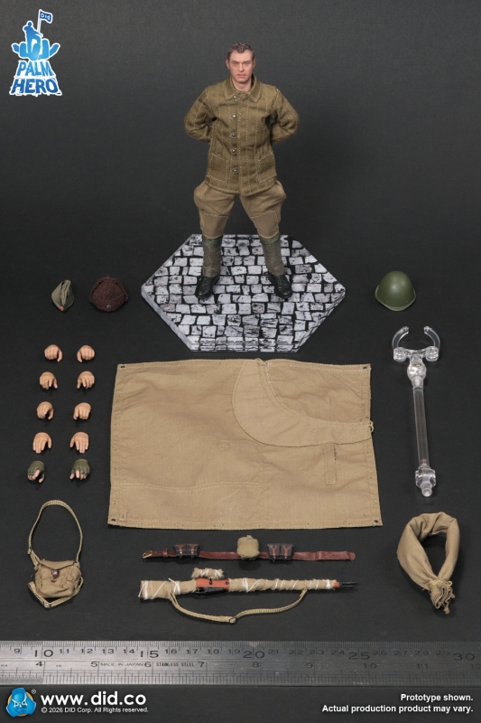 Figurka WWII Russian Sniper Vasily Zaitsev 1/12 Action Figure