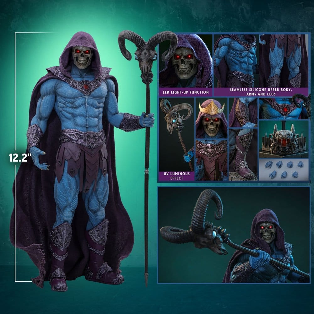 Figurka Skeletor - Masters of the Universe Movie Masterpiece Action Figure 1/6