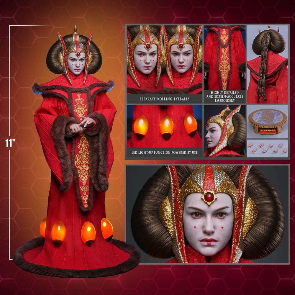 Figurka Queen Amidala - Star Wars Movie Masterpiece Action Figure 1/6