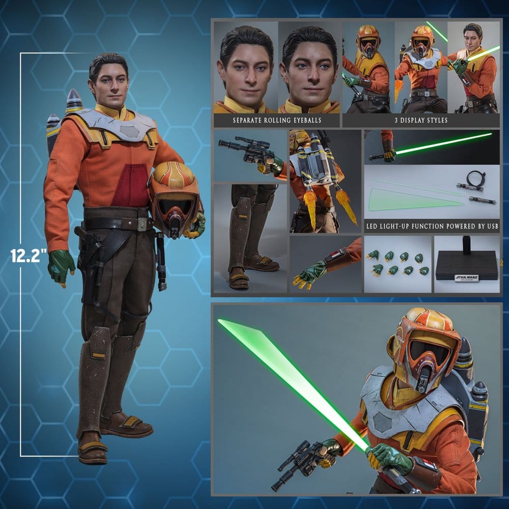 Figurka Ezra Bridger - Star Wars: Rebels Television Masterpiece Action Figure 1/6